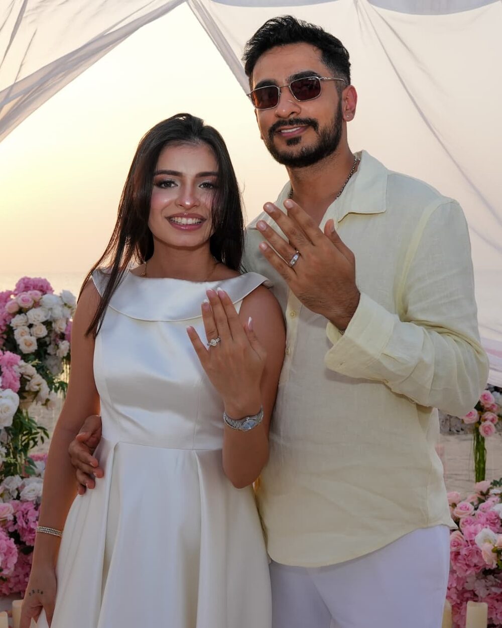 Ricky and Simran together